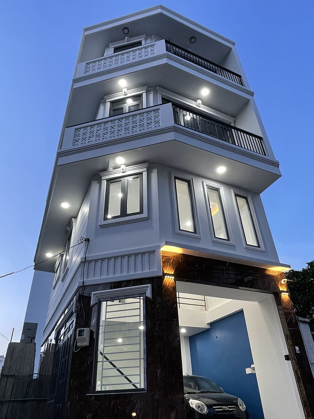 Bán nhà Nơ Trang Long, Quận Bình Thạnh Tuyệt phẩm biệt thự Mini 3 lầu thiết kế Hàn Quốc hẻm ôtô 7 chỗ