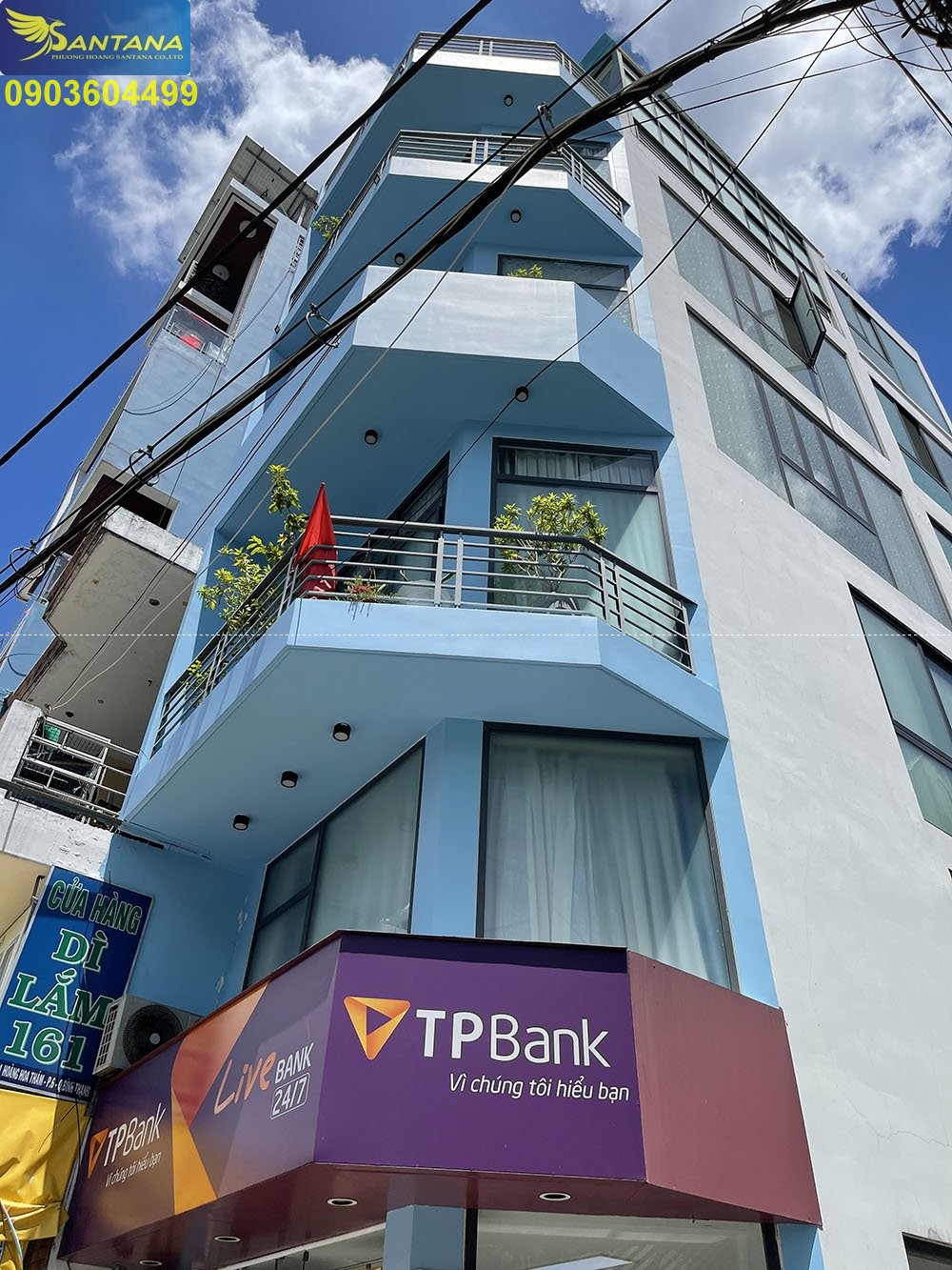 Bán nhà mặt tiền Đường Hoàng Hoa Thám, Quận Bình Thạnh tuyệt phẩm 4 lầu đang cho Ngân Hàng TPBank thuê
