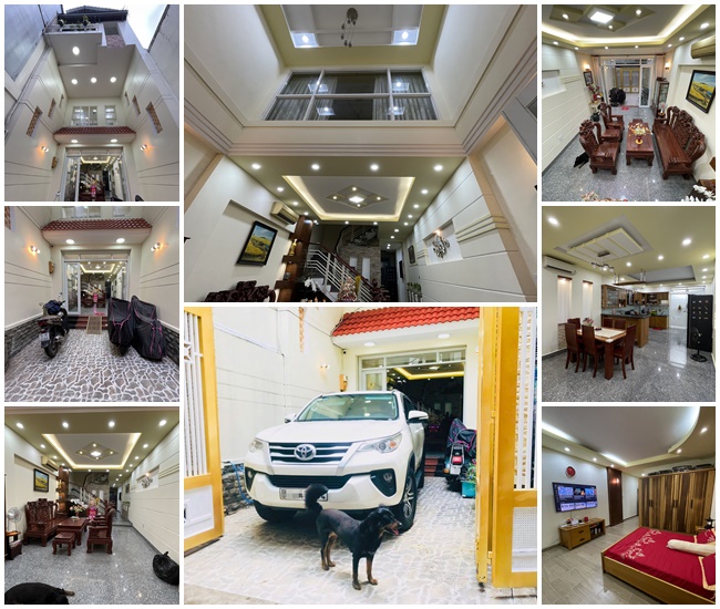 Bán nhà Ngô Thị Thu Minh, Quận Tân Bình NHÀ PHỐ VƯỜN tuyệt đẹp 3lầu (4mx24m) nở hậu hẻm ôtô khu VIP