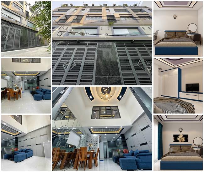 Mở bán 3 tuyệt phẩm nhà phố 3 lầu tuyệt đẹp,full nội thất cao cấp hẻm ôtô Trần Bá Giao, Quận Gò Vấp