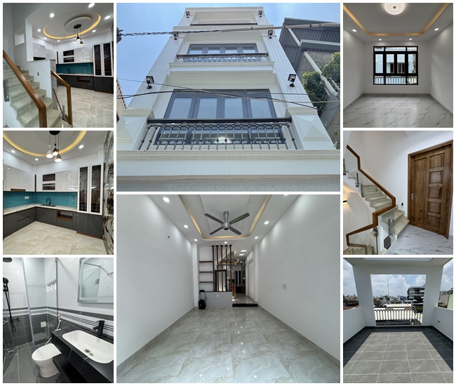 Nhà phố 3 lầu, mới 100% xe hơi đổ cách nhà 10m khu VIP Nguyễn Văn Đậu - Gần Phan Đăng Lưu