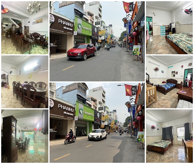 Bán nhà 2 lầu diện tích lớn (4x17,2=68,8m2) mặt tiền thụt (sát và liền kề mặt tiền) Thích Quảng Đức