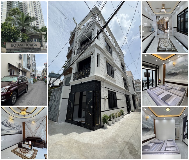 Tuyệt phẩm 3lầu full nội thất cao cấp (xây ở) hẻm ôtô 7 chỗ đổ trong nhà khu VIP Nguyễn Thượng Hiền