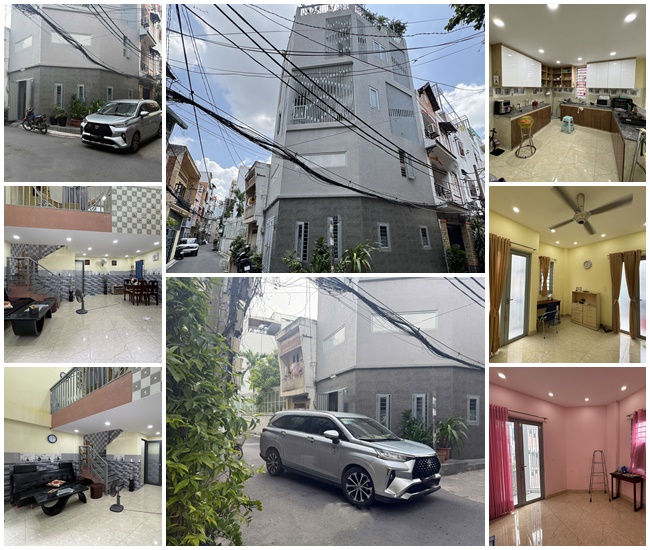 Nhà phố 3 lầu, góc 2 mặt tiền hêm 6m khu cao cấp Hồ Biểu Chánh, hẻm thông ra HVBánh, LVSỹ, Q.PNhuận