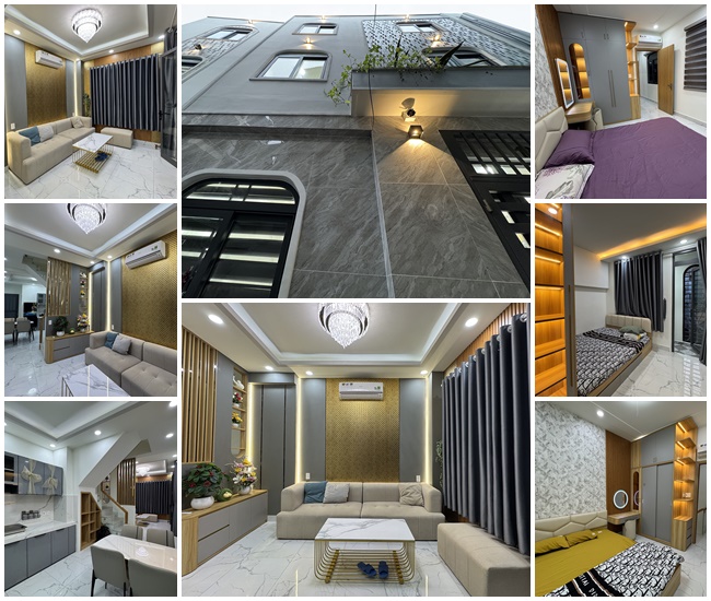 Chính thức mở bán Biệt thự Mini full nội thất cao cấp hẻm xe hơi VF5 khu VIP cách Hoàng Văn Thụ 25m